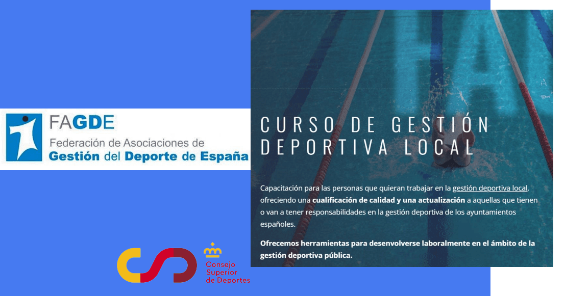 Realización de curso de Gestión Deportiva para FAGDE